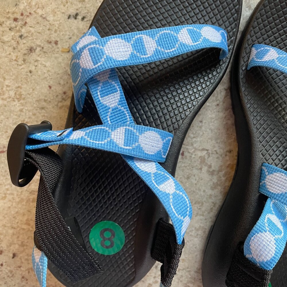 Chaco Z/1 Phase Azure Blue Sandals NWT - Picture 3 of 6